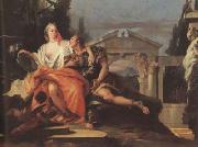 Giovanni Battista Tiepolo Rinaldo and Armida (mk08) France oil painting artist